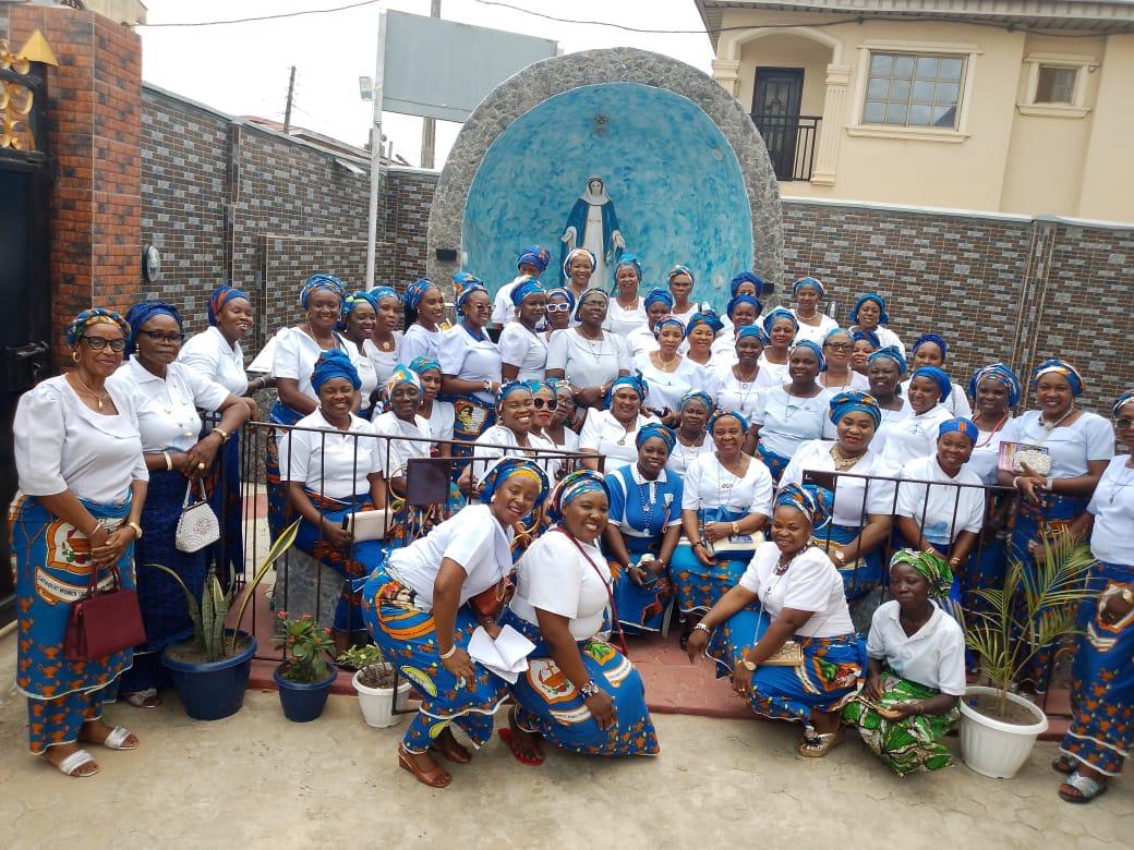 Catholic Women Organisation at the Marian grotto