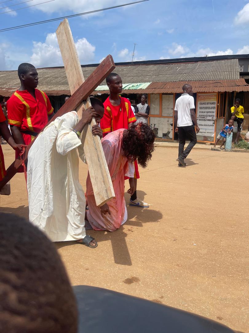 Stations of the Cross dramatisation